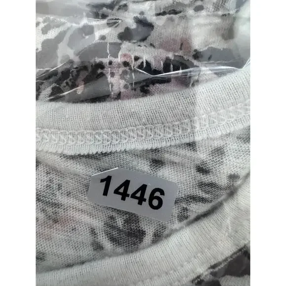 We The Free People Clare Wild Thing Floral Tee Shirt Lightweight L - Picture 7 of 7